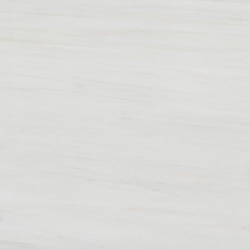 Bianco Dolomiti slab close-up, bright white stone with fine subtle veining